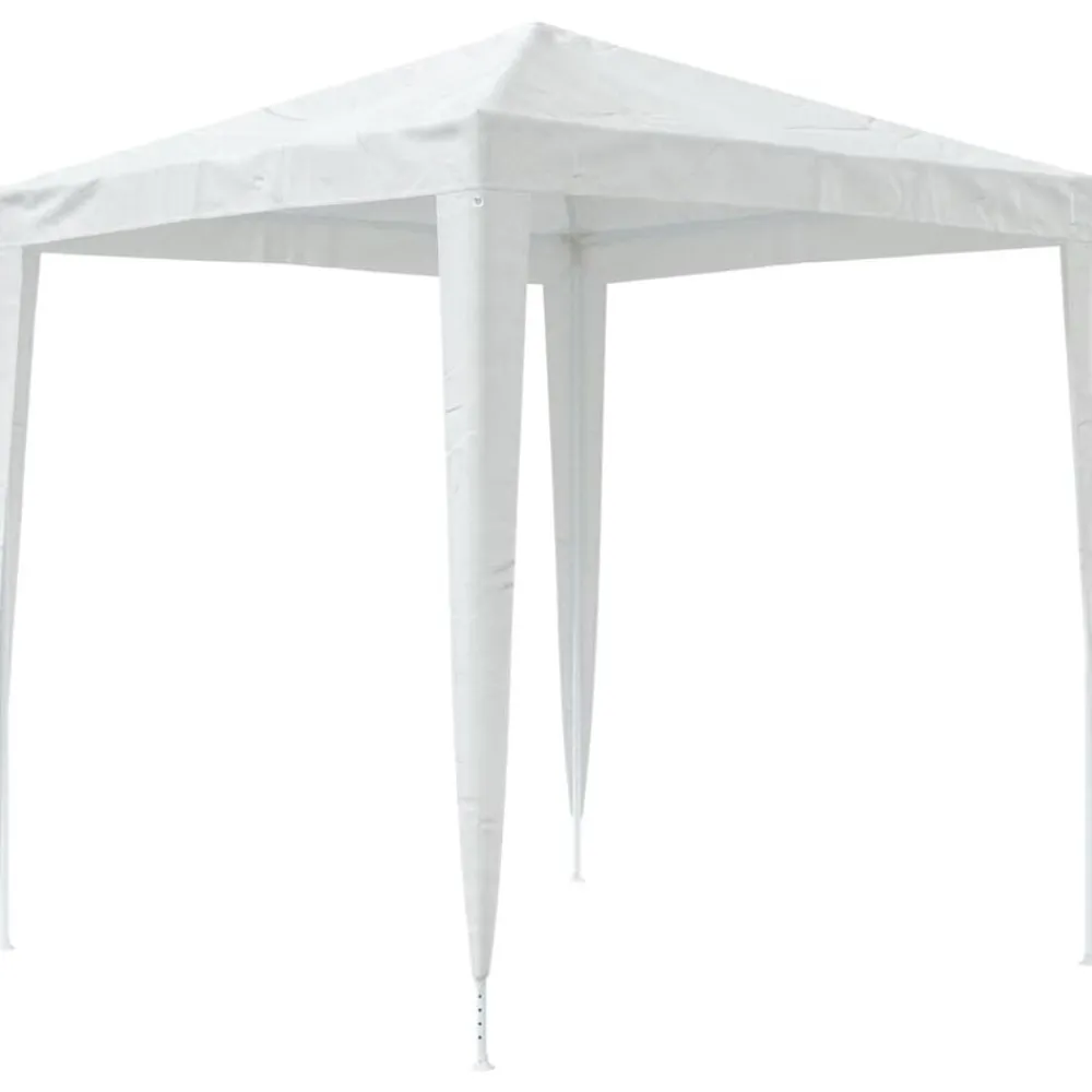 vidaXL Carpa de celebraciones blanca 2x2 m Blanco Clearance