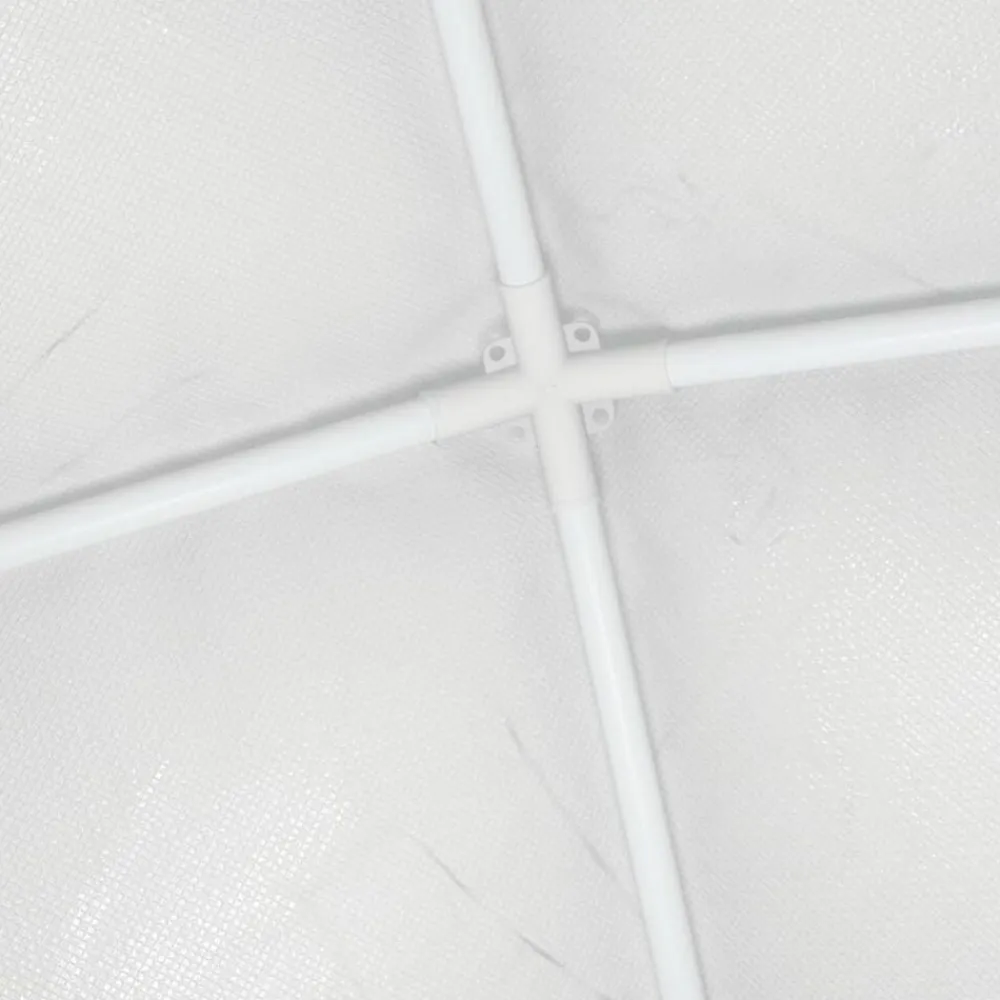 vidaXL Carpa de celebraciones blanca 2x2 m Blanco Clearance