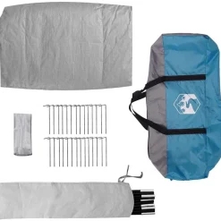 vidaXL Actividades Al Aire Libre-Carpa de cúpula con techo 475 x 475 x 235 cm tafetán