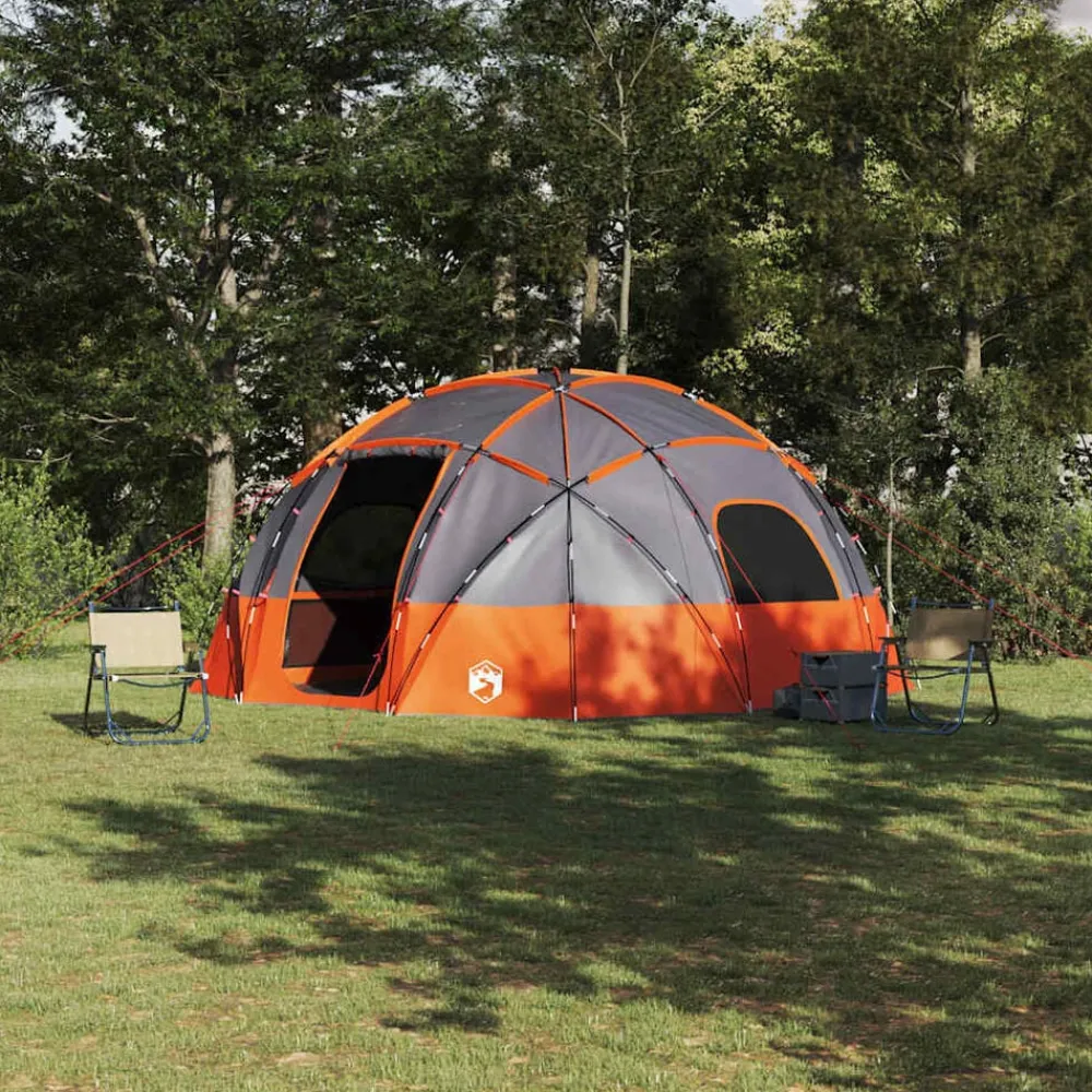 vidaXL Actividades Al Aire Libre-Carpa de cúpula 475 x 475 x 235 cm tafetán