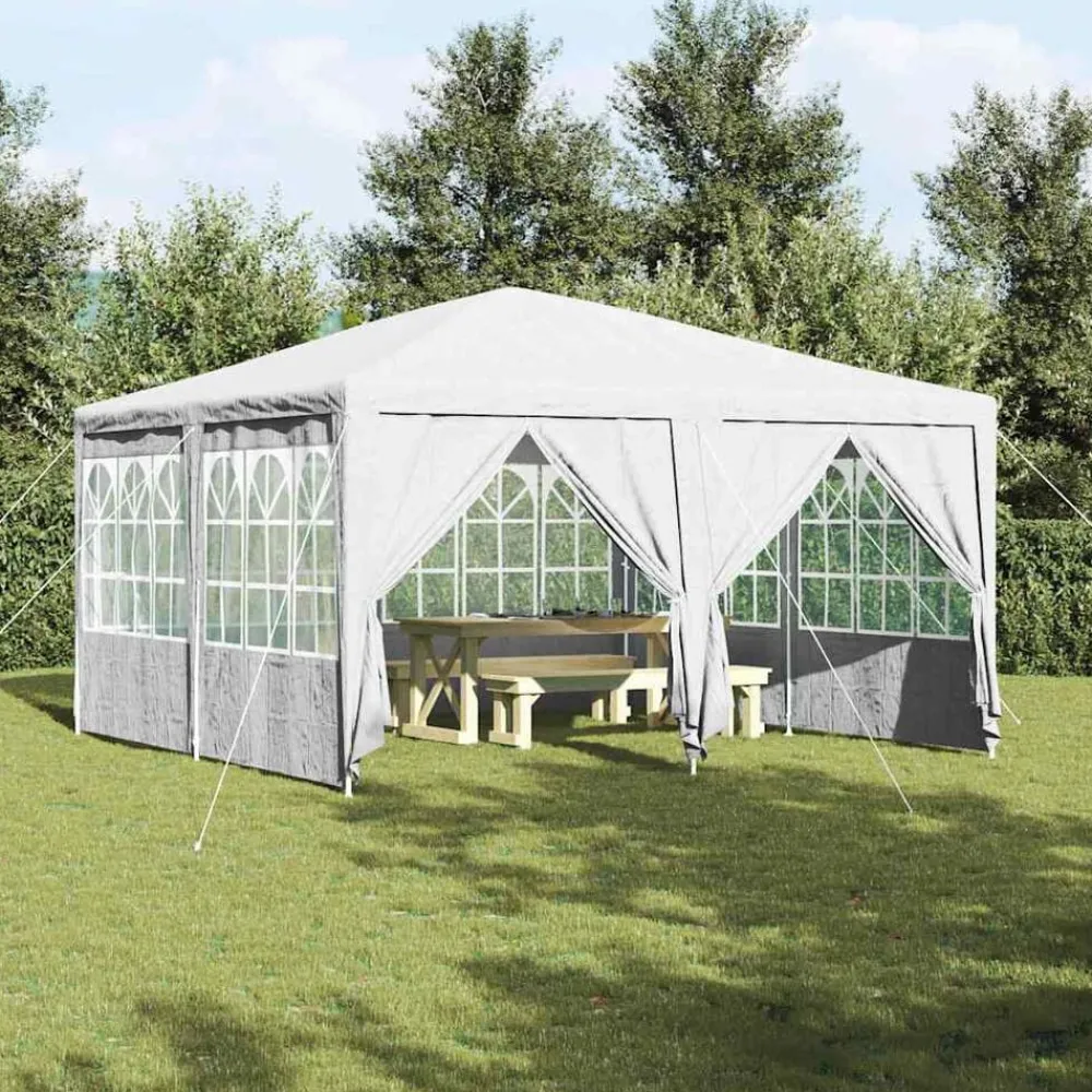 vidaXL Jardín-Carpa de Fiesta 400 x 400 x 266 cm Polietileno