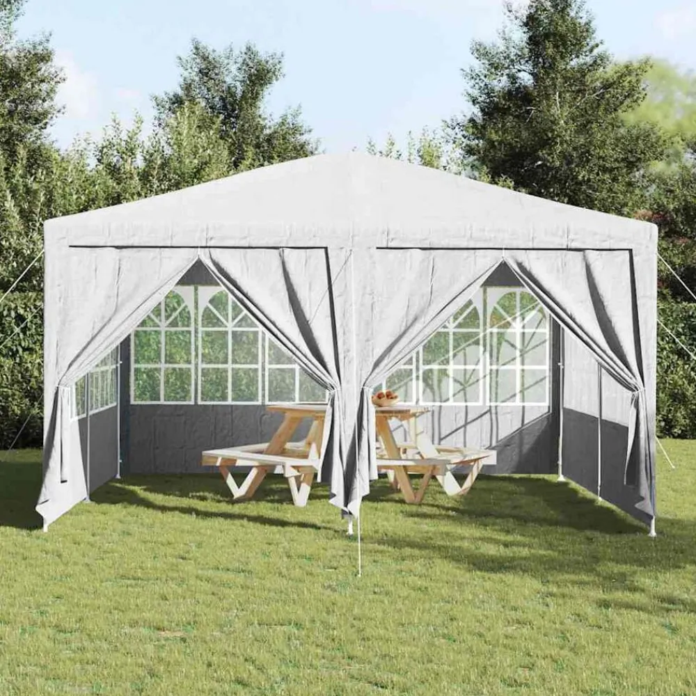 vidaXL Jardín-Carpa de Fiesta 400 x 400 x 266 cm Polietileno