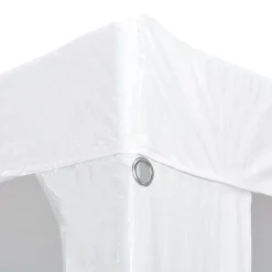 vidaXL Jardín-Carpa de fiesta blanca 3x4 m