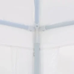 vidaXL Jardín-Carpa de fiesta blanca 3x4 m