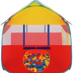 vidaXL Estructuras Para Juegos Al Aire Libre-Carpa de juegos con 550 bolas 123x120x146 cm