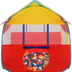 vidaXL Carpa de juegos con 550 bolas 123x120x126 cm Multicolor 2 Discount