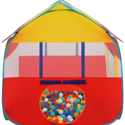 vidaXL Estructuras Para Juegos Al Aire Libre-Carpa de juegos con 550 bolas 123x120x126 cm