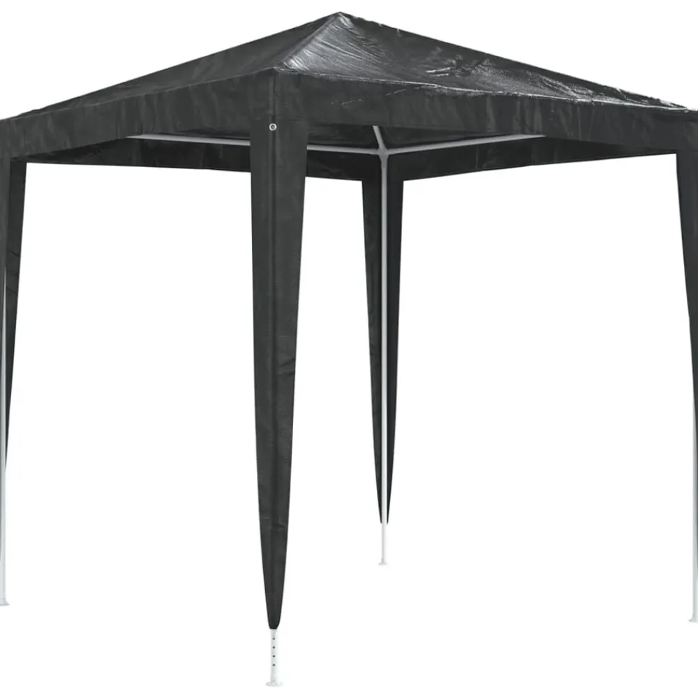 vidaXL Carpa para celebraciones profesional gris 2x2 m Antracita Sale