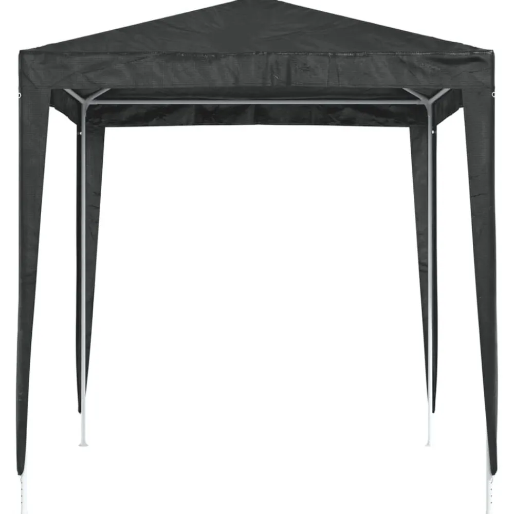 vidaXL Carpa para celebraciones profesional gris 2x2 m Antracita Sale