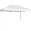 vidaXL Jardín-Carpa para celebraciones plegable blanco 3x4,5 m