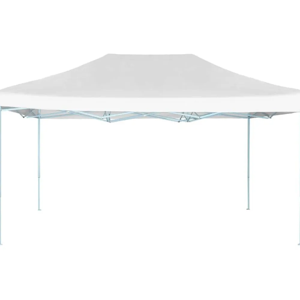 vidaXL Jardín-Carpa para celebraciones plegable blanco 3x4,5 m