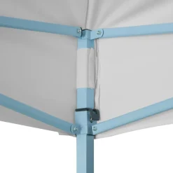 vidaXL Jardín-Carpa para celebraciones plegable blanco 3x4,5 m