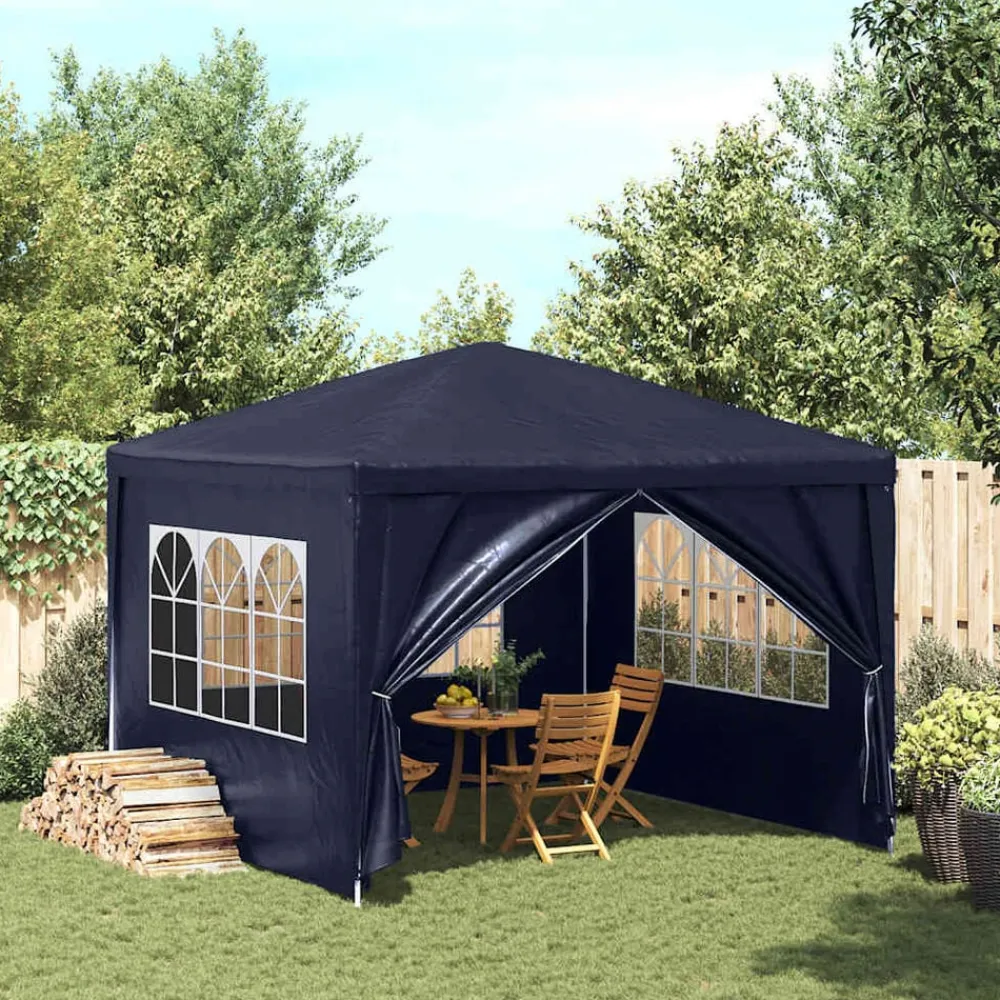 vidaXL Carpa para celebraciones 3x3 m Azul