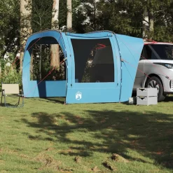 vidaXL Carpa para coche impermeable Azul Discount