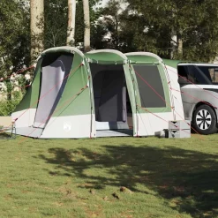 vidaXL Carpa para coche impermeable Verde New