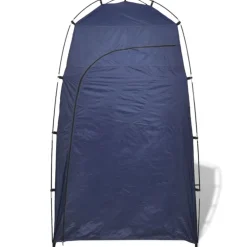 vidaXL Carpa para ducha/WC/vestidor Azul Sale