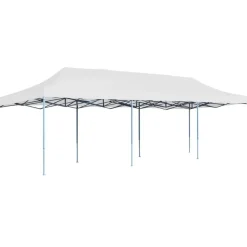 vidaXL Carpa para fiestas pop-up plegable blanco 3x9 m Best