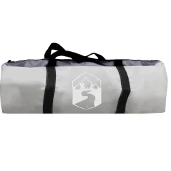 vidaXL Carpa para piscina con desmontables y paredes azul 510x510 cm Gris Best