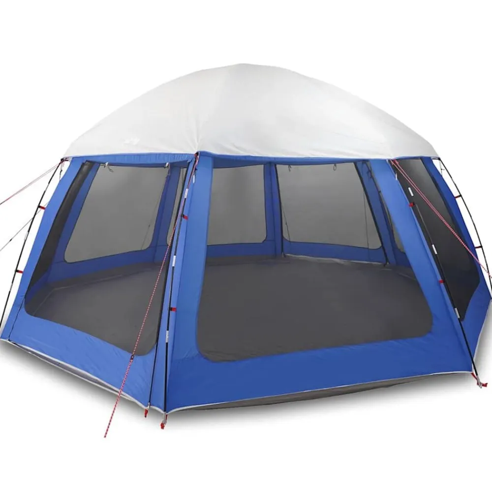 vidaXL Carpa para piscina con desmontables y paredes azul 510x510 cm Azul celeste Discount