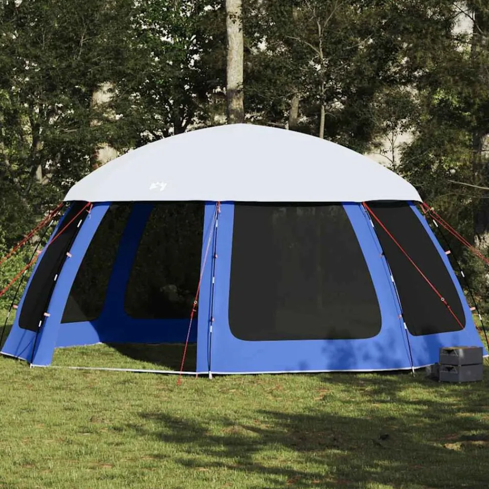 vidaXL Carpa para piscina con desmontables y paredes azul 510x510 cm Azul celeste Discount