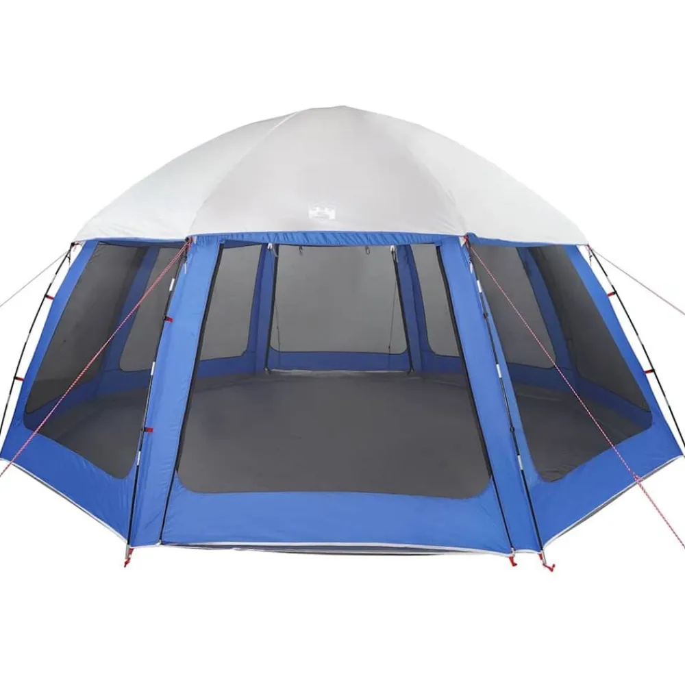 vidaXL Carpa para piscina con desmontables y paredes azul 510x510 cm Azul celeste Discount