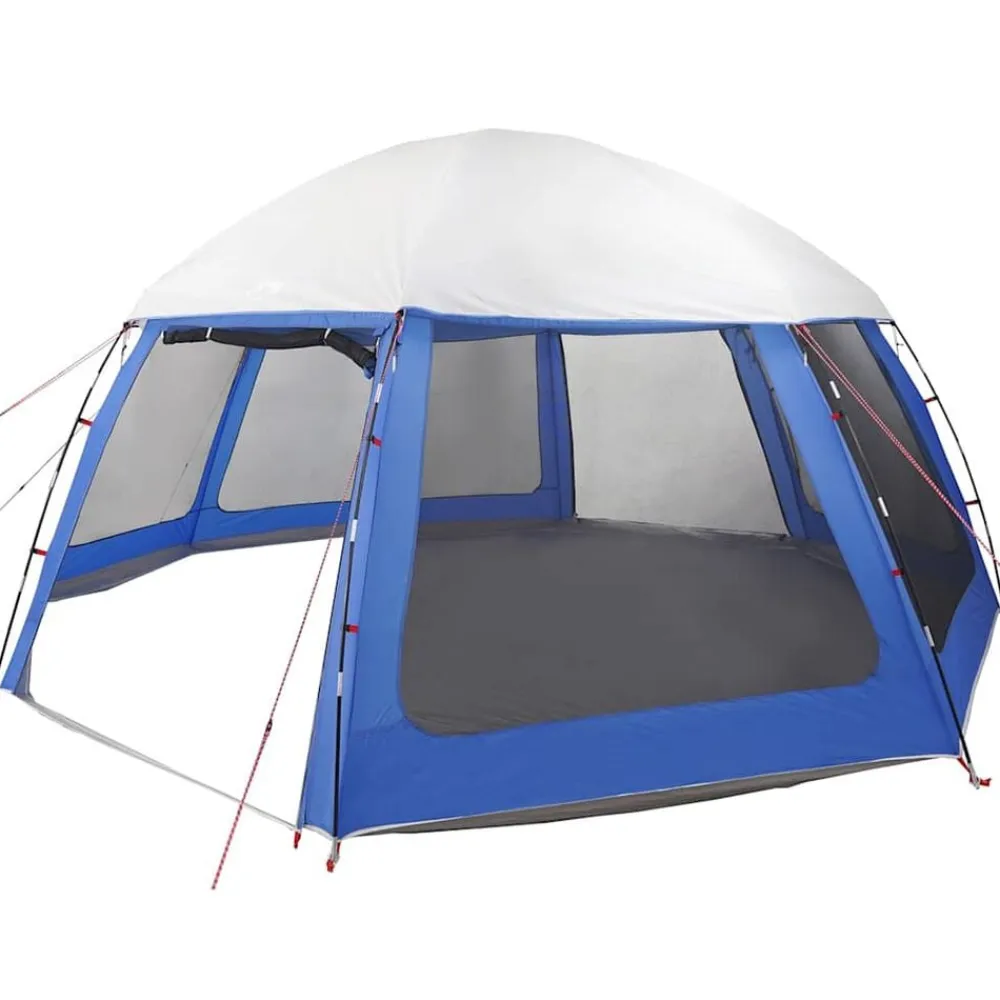 vidaXL Carpa para piscina con desmontables y paredes azul 510x510 cm Azul celeste Discount