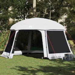 vidaXL Actividades Al Aire Libre-Carpa para piscina con desmontables y paredes 512x458 cm