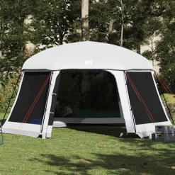 vidaXL Actividades Al Aire Libre-Carpa para piscina con desmontables y paredes 512x458 cm