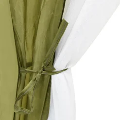 vidaXL Carpa para piscina de tela 500x433x250 cm Verde New