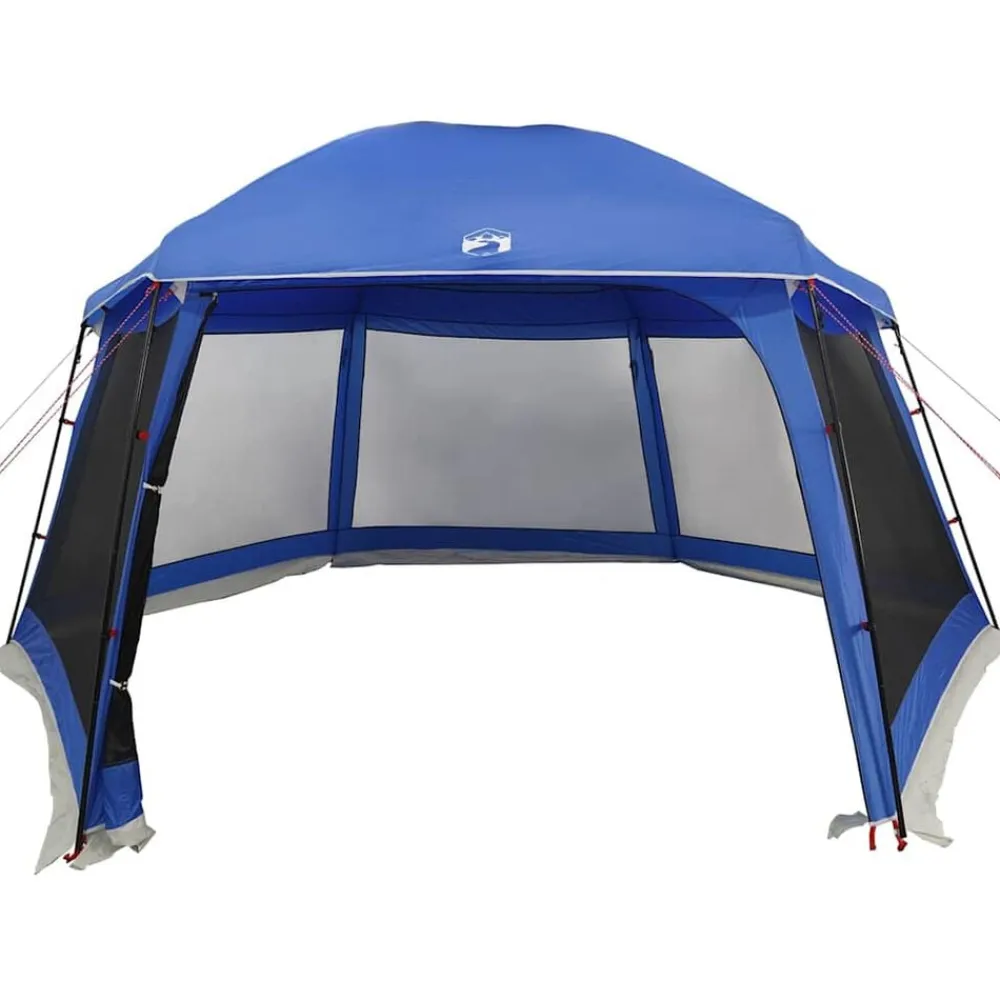 vidaXL Carpa para piscina con desmontables y paredes azul 512x458 cm Azul celeste Outlet
