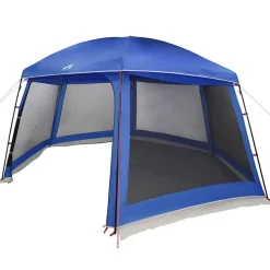 vidaXL Carpa para piscina con desmontables y paredes azul 512x458 cm Azul celeste Outlet