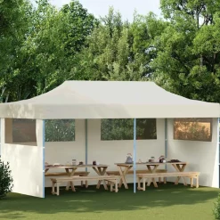 vidaXL Jardín-Carpa plegable Pop-up 3x6 m