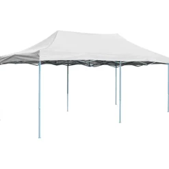 vidaXL Carpa plegable profesional acero blanco 3x6 m Best