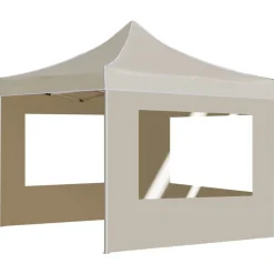 vidaXL Jardín-Carpa plegable profesional con paredes aluminio 3x3 m