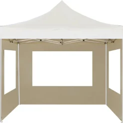 vidaXL Jardín-Carpa plegable profesional con paredes aluminio 3x3 m