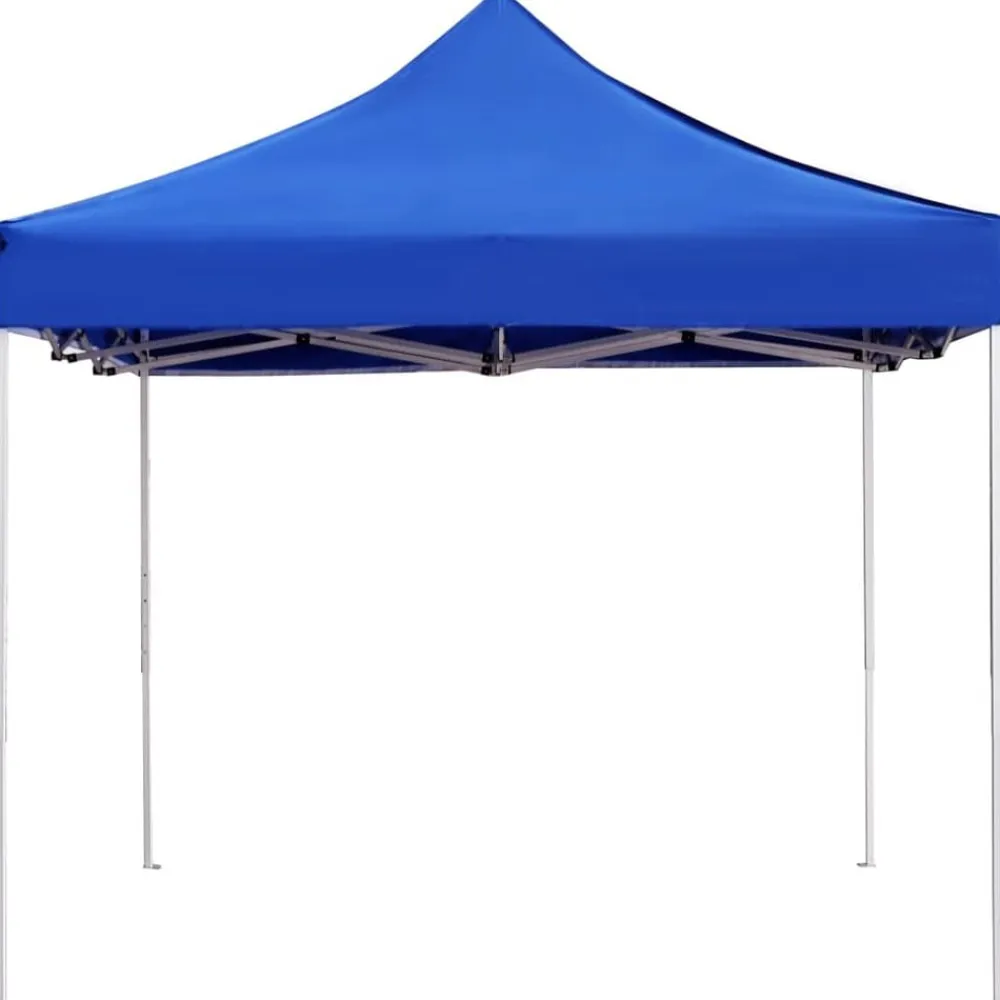vidaXL Carpa plegable profesional de aluminio 4,5x3 m Azul Outlet