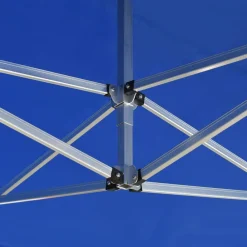 vidaXL Carpa plegable profesional de aluminio 4,5x3 m Azul Outlet