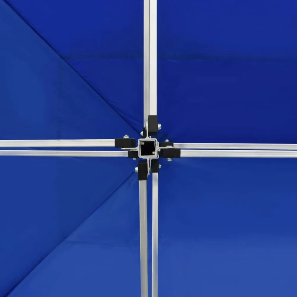 vidaXL Carpa plegable profesional de aluminio 4,5x3 m Azul Outlet