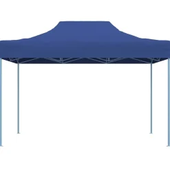 vidaXL Carpa plegable profesional acero 3x4 m Azul Online