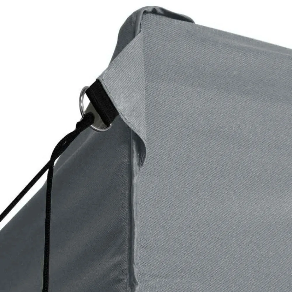 vidaXL Carpa plegable profesional 4 paredes acero gris 3x4 m Antracita Online