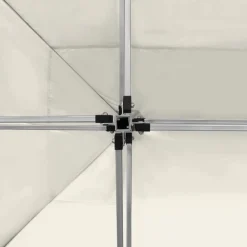 vidaXL Carpa plegable profesional de aluminio 4,5x3 m Crema Clearance
