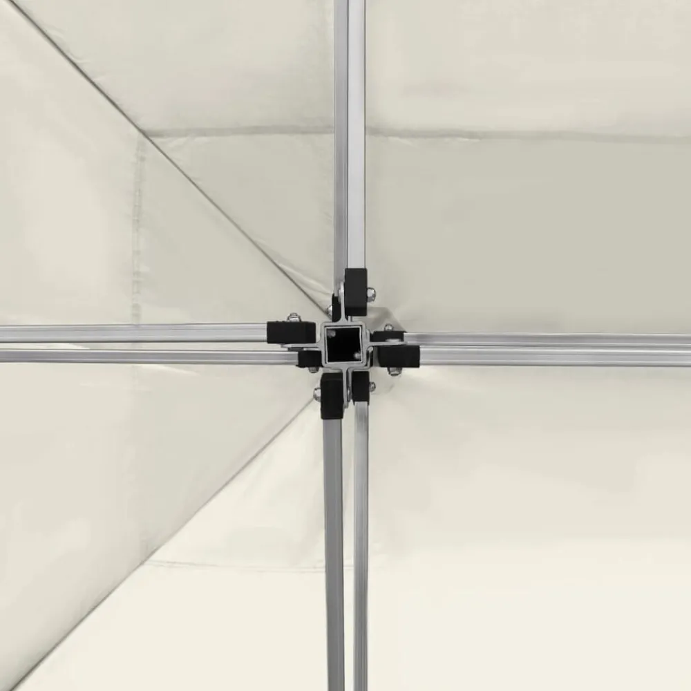 vidaXL Carpa plegable profesional de aluminio 4,5x3 m Crema Clearance