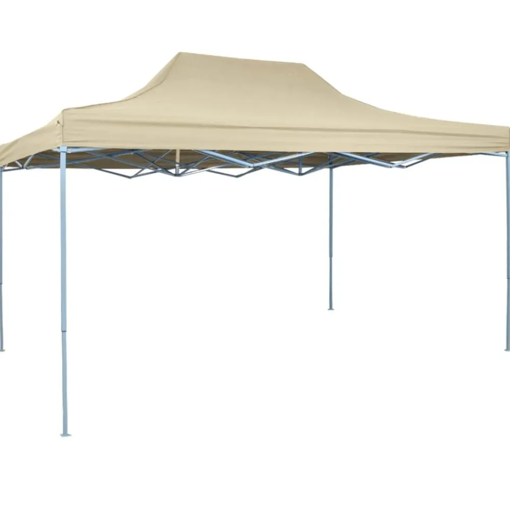 vidaXL Jardín-Carpa pleglable Pop-up 3x4,5 m blanco