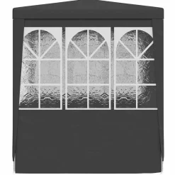 vidaXL Carpa profesional para fiestas con paredes gris 90 g/m² 2x2 m Antracita Online