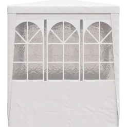 vidaXL Carpa profesional para fiestas con paredes 90 g/m² 2x2 m Blanco Hot