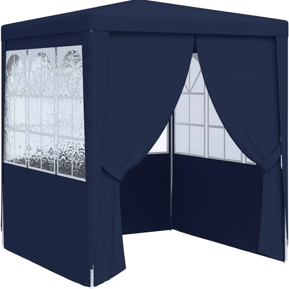 vidaXL Jardín-Carpa profesional para fiestas con paredes 90 g/m² 2x2 m