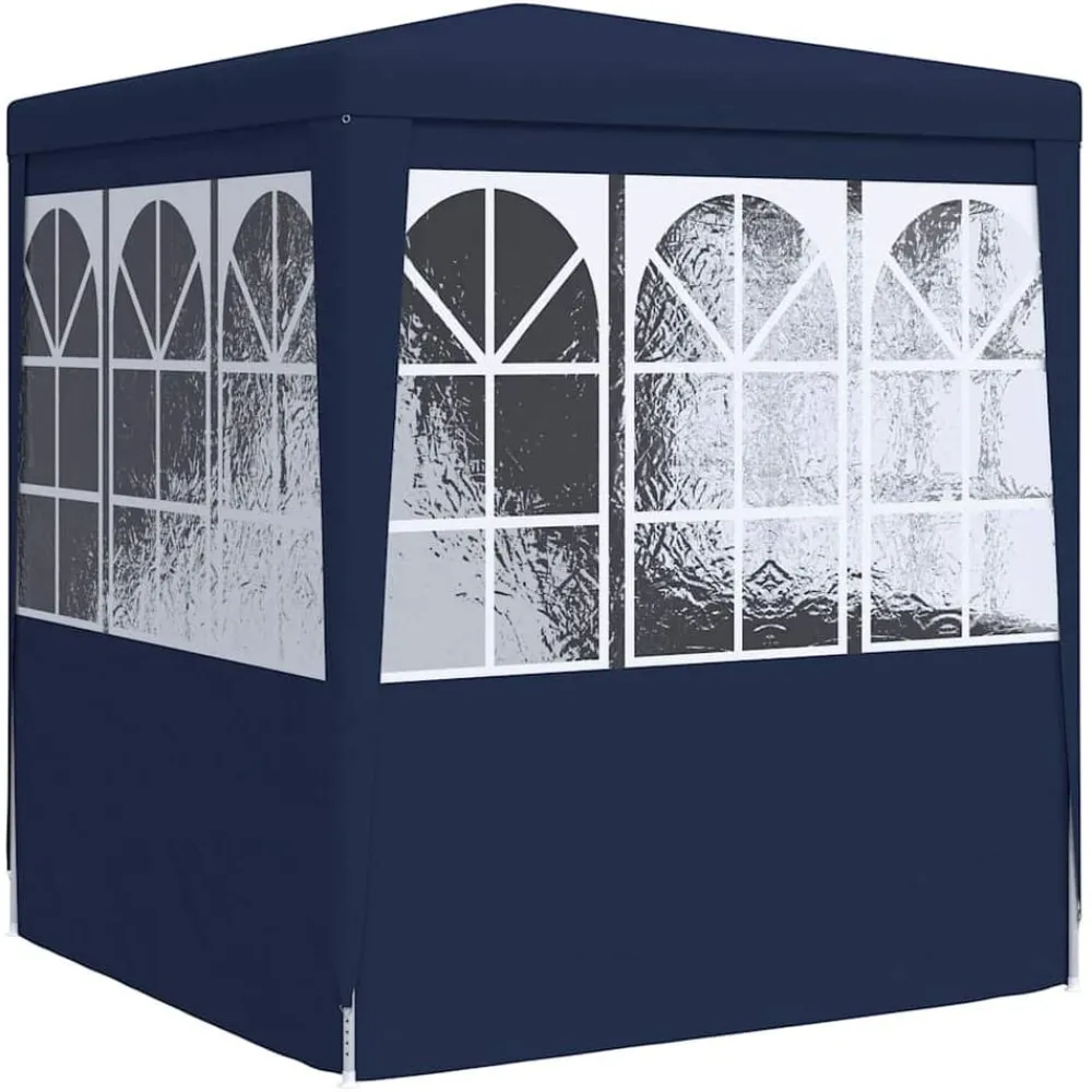 vidaXL Jardín-Carpa profesional para fiestas con paredes 90 g/m² 2x2 m