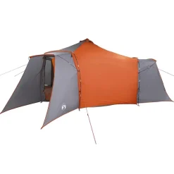 vidaXL Actividades Al Aire Libre-Carpa Tipi con techo 492 x 492 x 275 cm tafetán