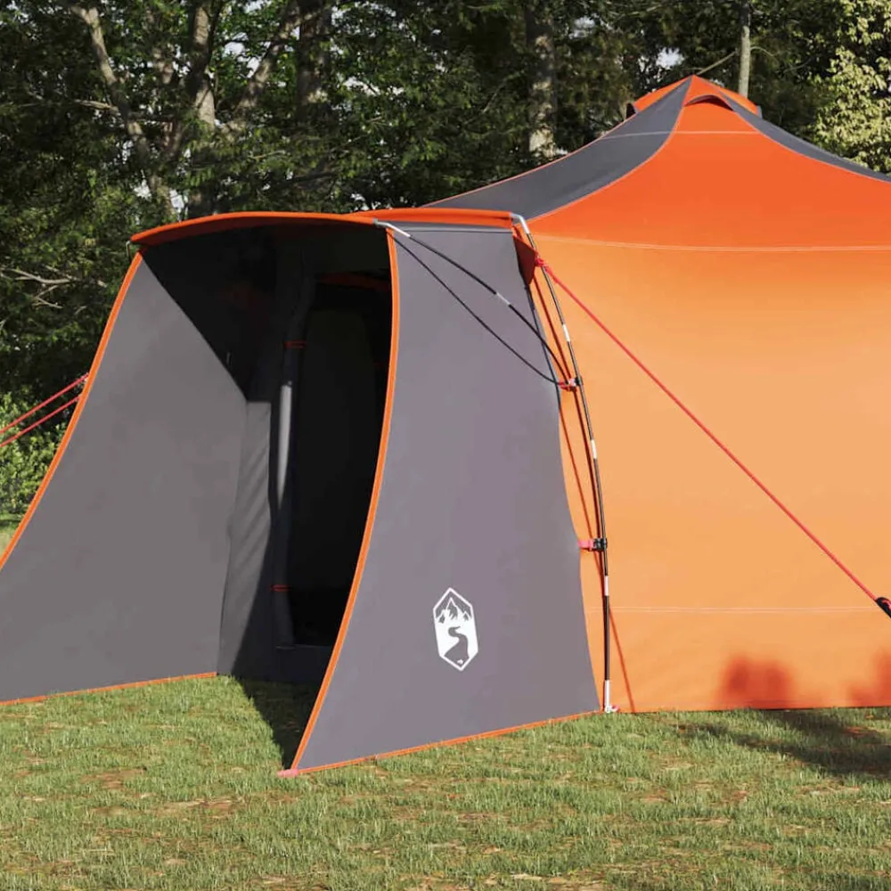 vidaXL Actividades Al Aire Libre-Carpa Tipi con techo 492 x 492 x 275 cm tafetán