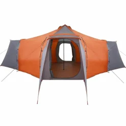 vidaXL Actividades Al Aire Libre-Carpa Tipi con techo 492 x 492 x 275 cm tafetán
